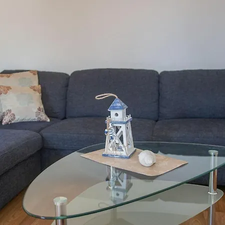 Haus-meeresglueck-wohnung-seemoewe شقة داهم