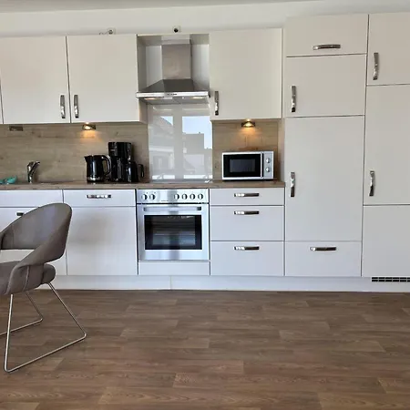 Haus-meeresglueck-wohnung-seemoewe شقة داهم
